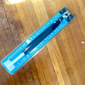 POW MIA Car & Motorcycle flag nwt 12”x18”